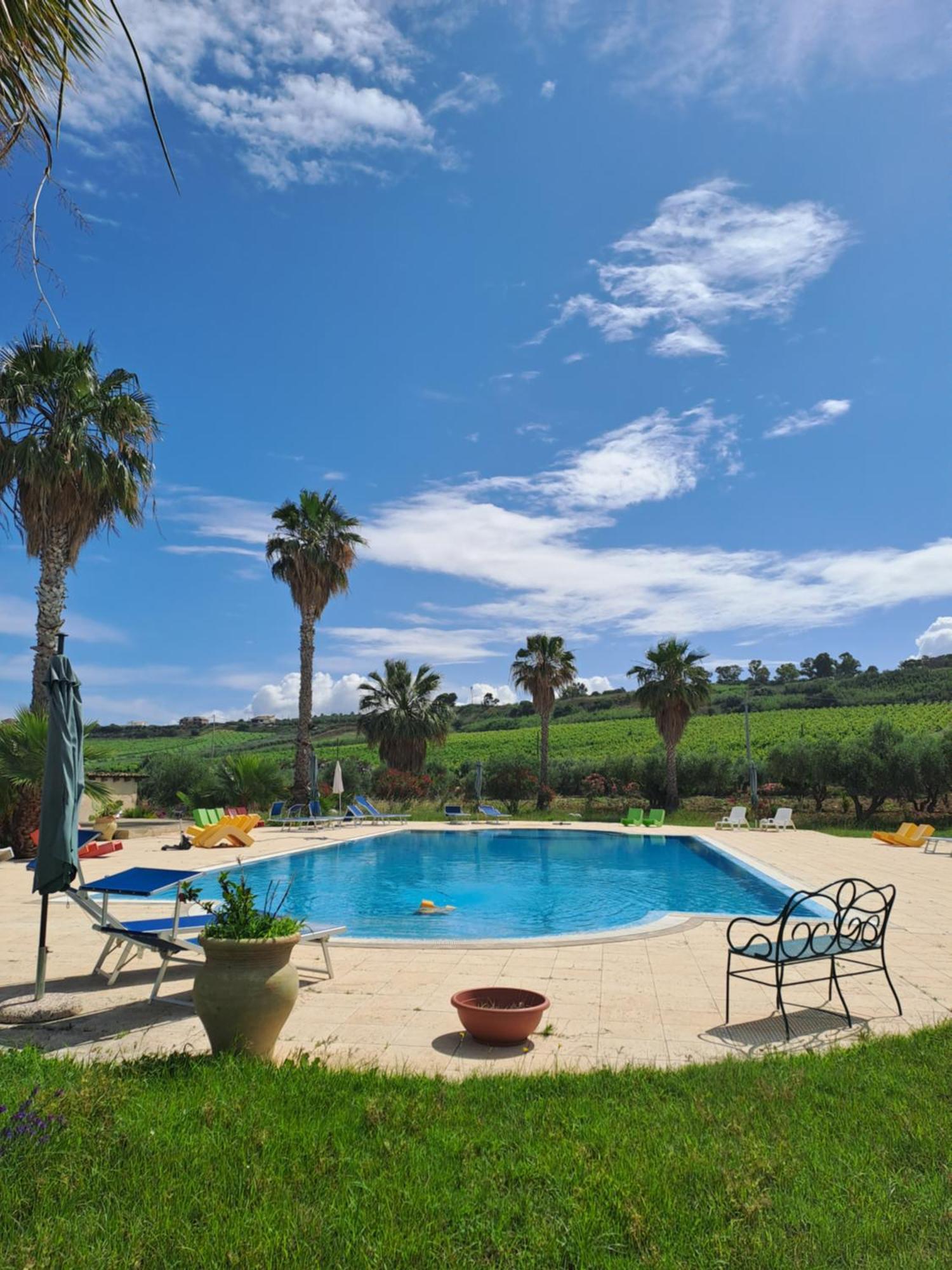 Fattoria Manostalla Villa Chiarelli Balestrate ภายนอก รูปภาพ